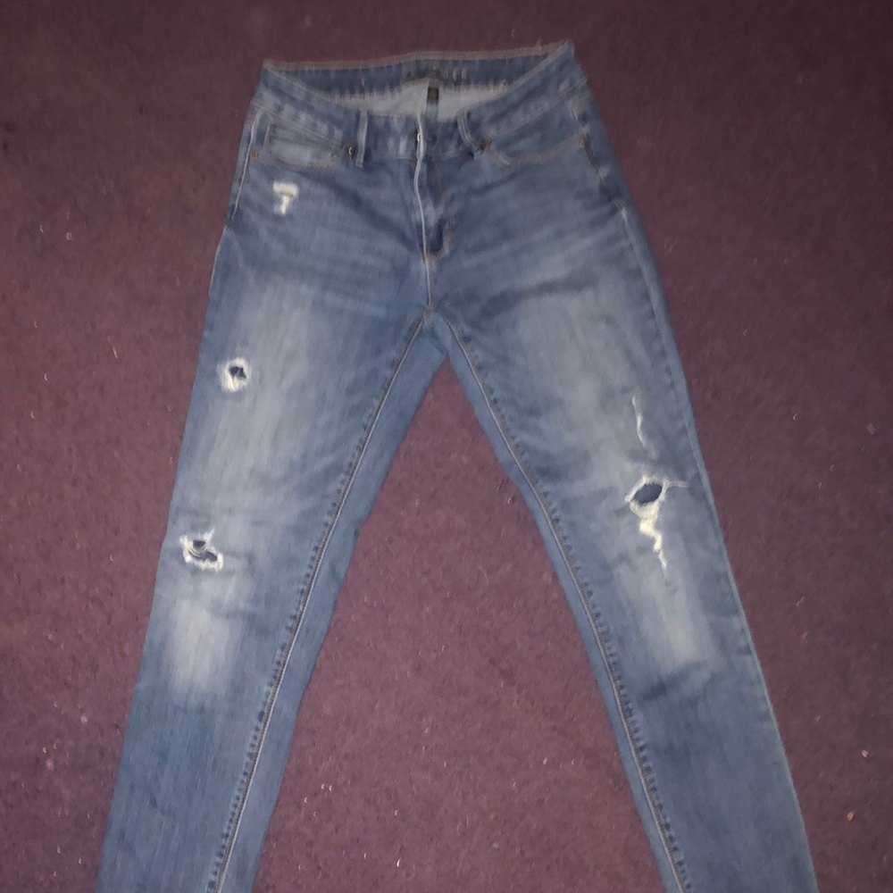 Lightly Distressed Jeans